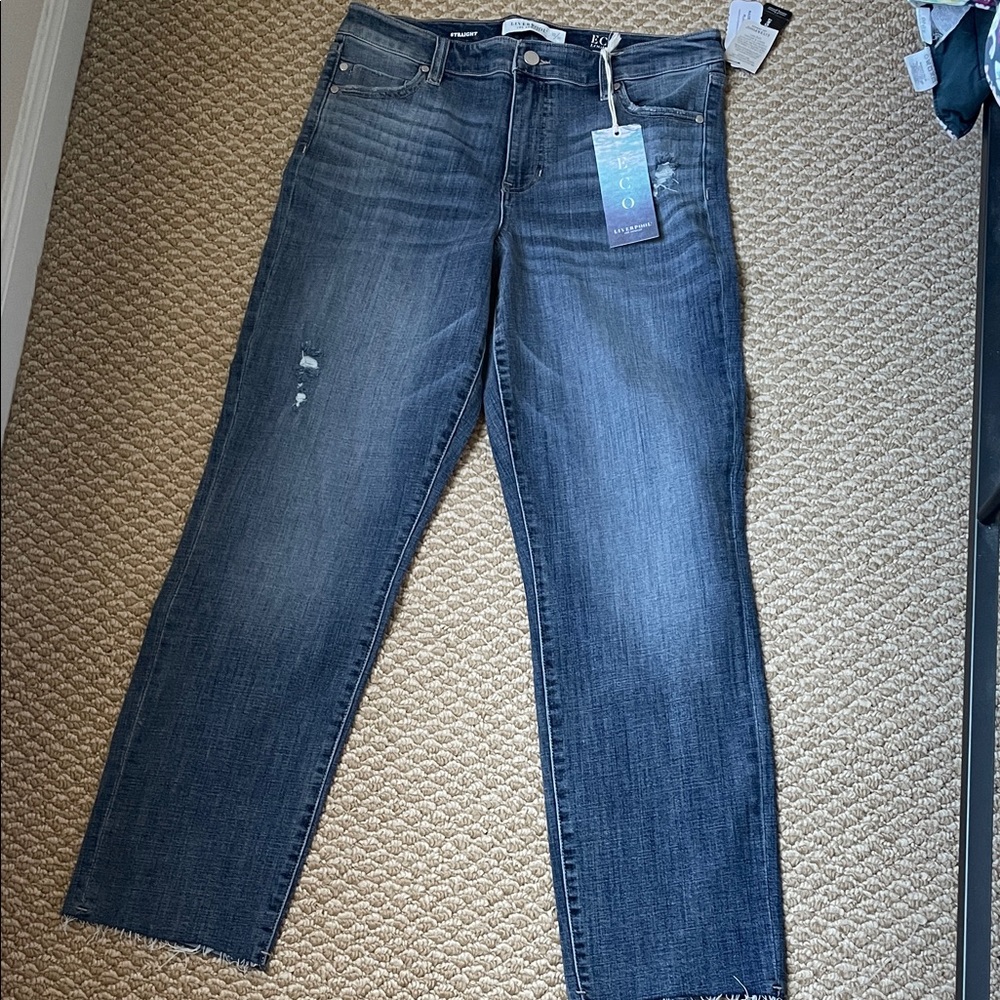 Liverpool Los Angeles Jeans . Kennedy Straight . NEW with Tags . ECO friendly